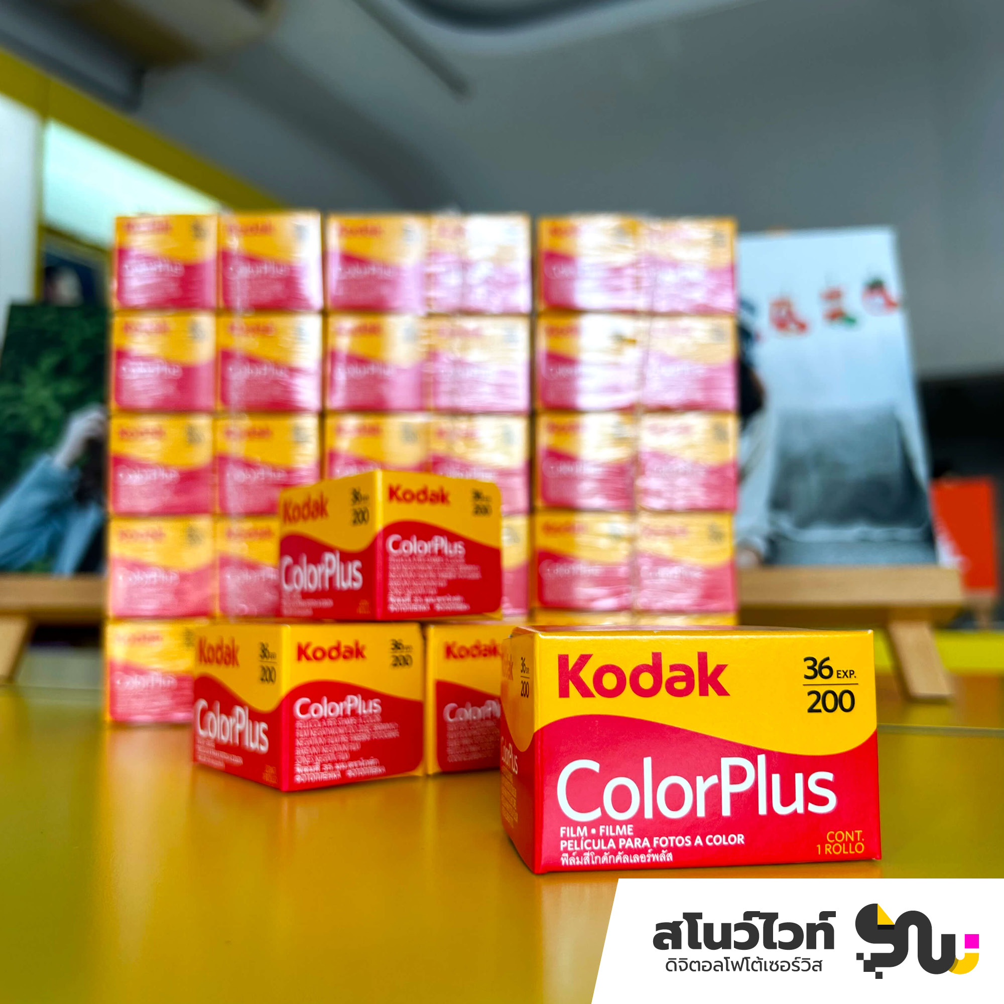 Kodak COLORPLUS 200 Color Film (35mm, 36 Exposures) ราคา 415 บาท*ส่งฟรี