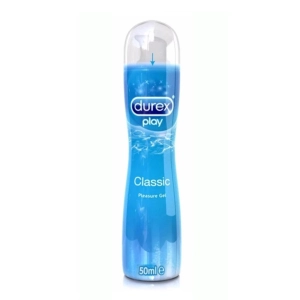 สินค้า เจลหล่อลื่น Durex Play 50 ML ดูเร็กซ์ pleasure-enhancing สูตรน้ำ ล้างออกง่าย ไร้สีและกลิ่น Classic Gel