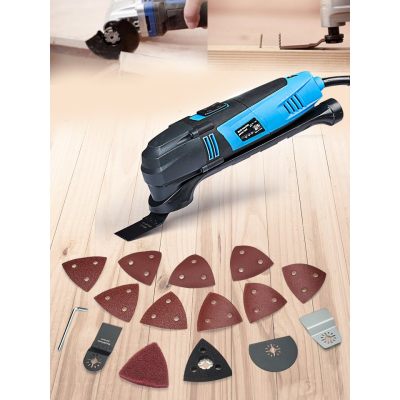 สุดคุ้ม เลื่อยไฟฟ้าอเนกประสงค์ พร้อมหัวเปลี่ยน 15 ชิ้น Multi-Function Saw & Changeable Heads Set เลื่อยไฟฟ้า เลื่อยไฟฟ้าแบต เลื่อยยนต์ เลื่อยโซ่ยนต์