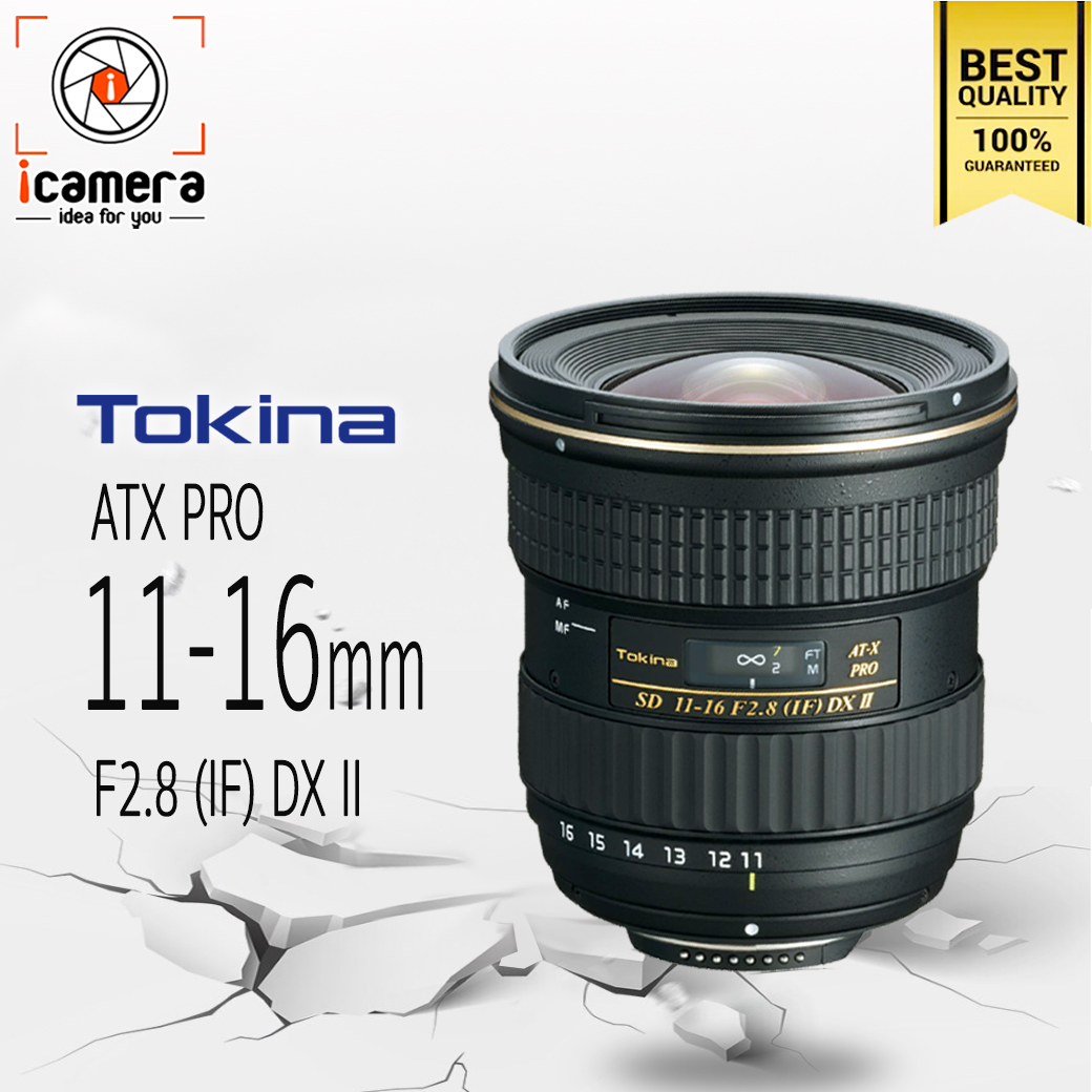Tokina Lens AT-X 11-16 mm. F2.8 (IF) PRO DX II - รับประกันร้าน icamera 1ปี ราคา 12,840 บาท*ส่งฟรี
