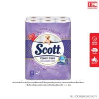 Scott สก๊อตต์ กระดาษทิชชู่ คลีนแคร์ สกินแคร์ ซีเลคท์ แพ็ค 24 ม้วน มี 6 สูตร หนา 2-3 ชั้น ซึมซับทันใจ แห้งสบายทันที