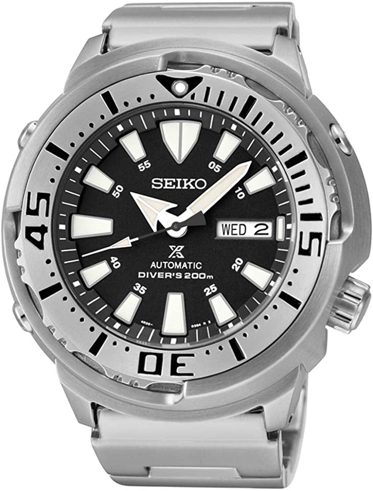 Đồng hồ Seiko cổ sẵn sàng (SEIKO SRP637 Watch) Seiko SRP637 Men's Prospex  Analog Automatic 200m Dive Stainless Steel Watch [Hộp & Sách hướng dẫn của  Nhà sản xuất + Người bán