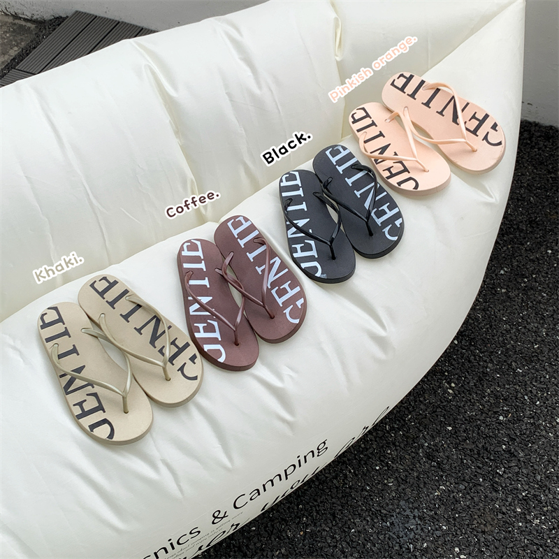 2 cm heel women's flip-flop sandals