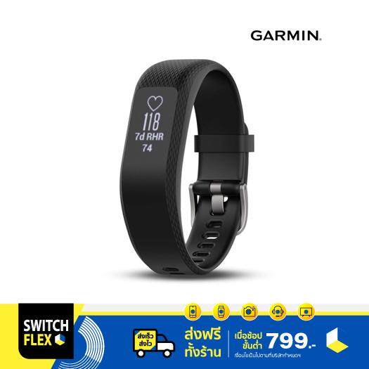 การใช้งาน  กำแพงเพชร Garmin Smartwatch รุ่น vivosmart 3 Size L