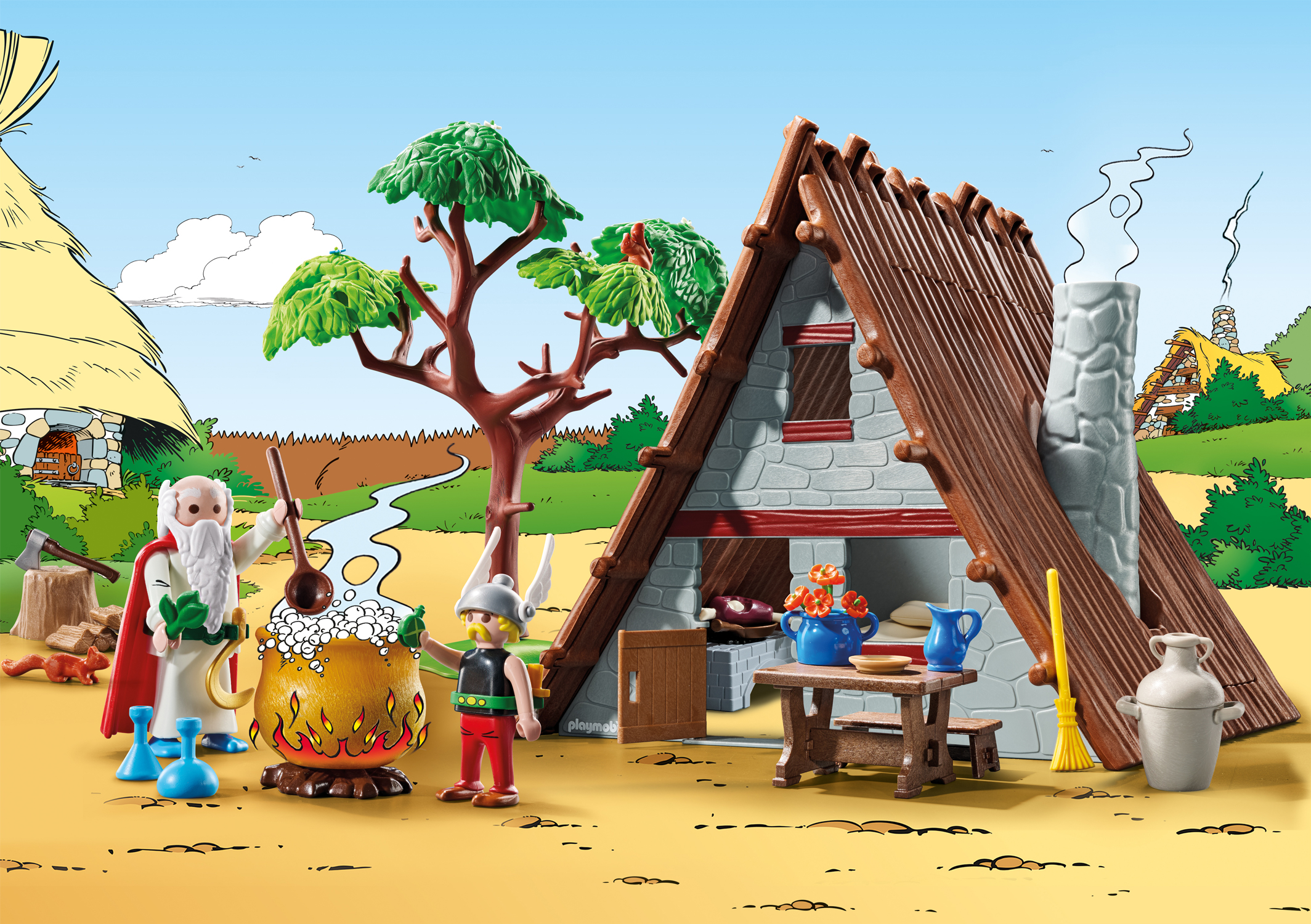 Playmobil 71828 Asterix: Asterix House แอสเทอริกซ์ บ้านของแอสเทอริกซ์ ราคา 2,750 บาท*ส่งฟรี