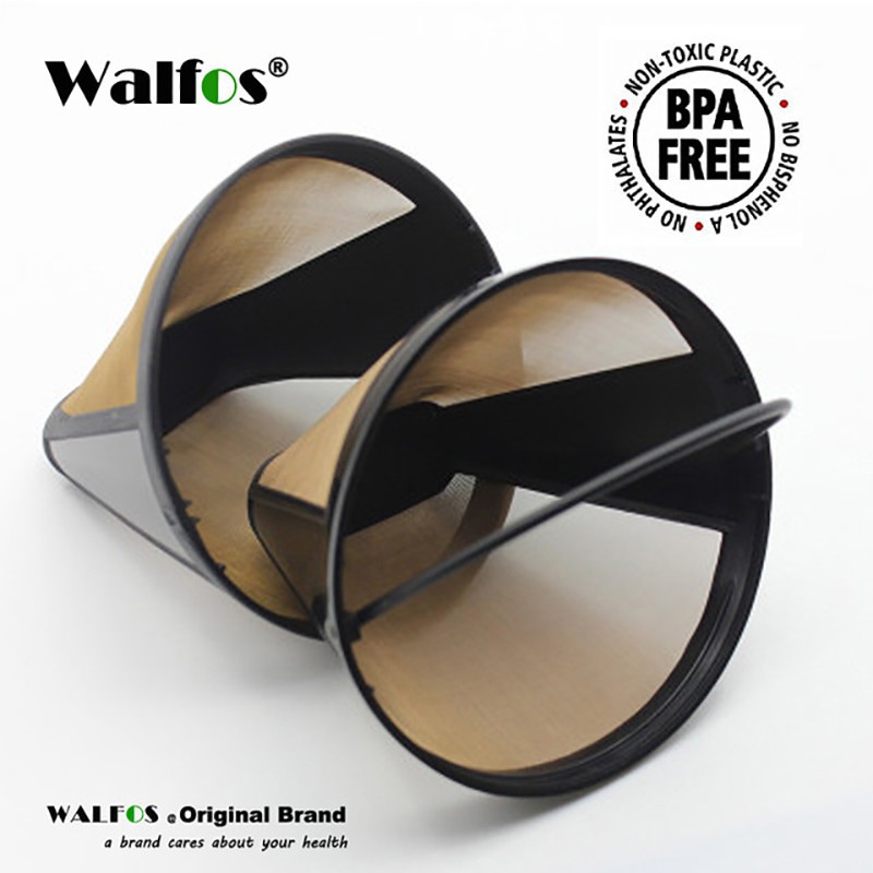 WALFOS กรวยกรองกาแฟแบบถาวร 10-12 ราคา 62 บาท*ส่งฟรี