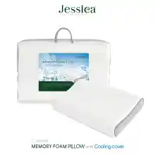 ภาพขนาดย่อสินค้าJessica หมอนหนุน รุ่น Memory Foam CoolingCover-Pillow ให้สัมผัสที่เย็นสบาย ป้องกันไรฝุ่นเชื้อรา และ แบคทีเรีย
