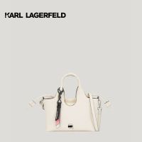 KARL LAGERFELD - IKON SMALL GRAINY TOTE BAG A3W30098