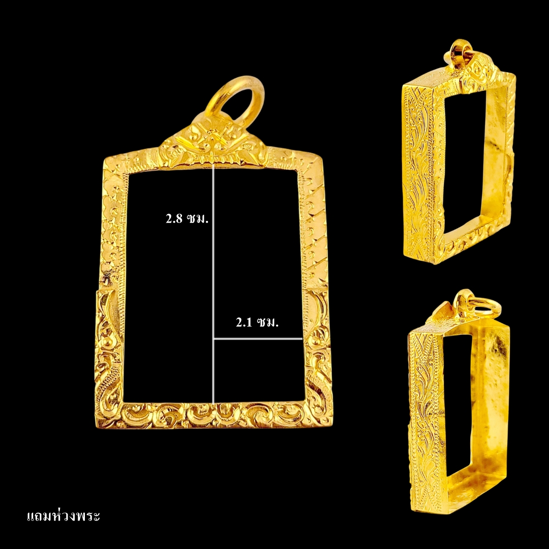 Buddha Frame, Rice Bowl Frame, Hand-Rolled and Folded Back, Hand-Made, Italian Gold Work, Size ราคา 890 บาท*ส่งฟรี