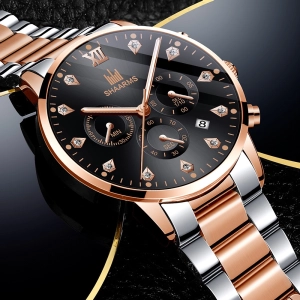 ภาพหน้าปกสินค้า2023นาฬิกาข้อมือผู้ชาย นาฬิกาข้อมือเข็ม นาฬิกาหรู นาฬิกาที่เรียบง่าย นาฬิกาข้อมือกันน้ํา 100 นาฬิกา ปฏิทิน นาฬิกาแฟชั่น นาฬิกาสแตนเลสwatch ที่เกี่ยวข้อง