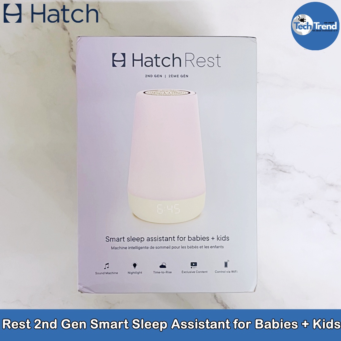  Hatch Rest+ Baby & Kids Sound Machine, 2nd Gen