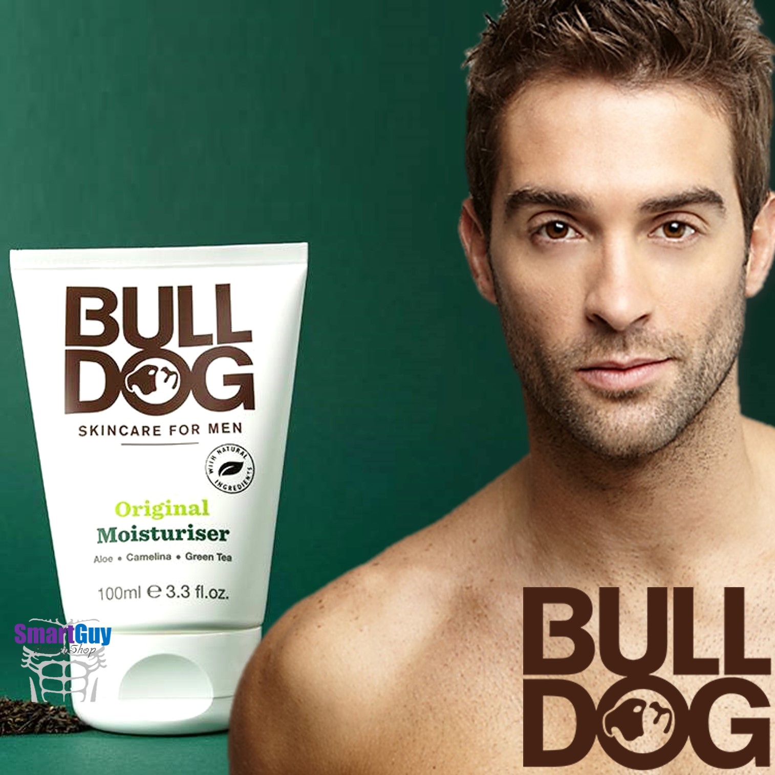 ครีมมอยซ์เจอร์ไรเซอร์สูตรพิเศษสำหรับผิวหน้าผู้ชายจากต่างประเทศ BULLDOG Skincare For Men Original Moisturiser 100g. ราคา 890 บาท*ส่งฟรี