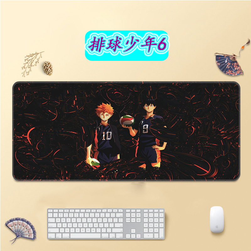ไฮคิว คู่ตบฟ้าประทาน แผ่นรองเมาส์ haikyuu mouse pad (สูง 30 cm x ยาว 80 cm x หนา 3 mm ) ??
