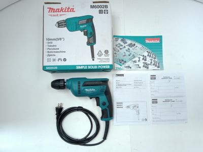 ดูภาพ สว่านปรับรอบ Keyless 3/8นิ้ว MAKITA M6002B เพิ่มเติม สว่านปรับรอบ Keyless 3/8นิ้ว MAKITA M6002B
