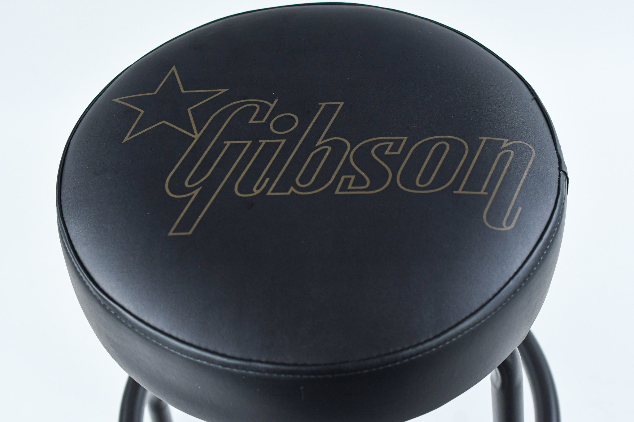 Gibson® Premium Playing Stool Star Logo เก้าอี้นั่งเล่นกีตาร์ เก้าอี้บาร์  เกรดพรีเมียม สูง 24 (Short) / 30 (Tall) หมุนได้ 360 องศา สกรีน Logo Gibson  Star ของแท้ 100%