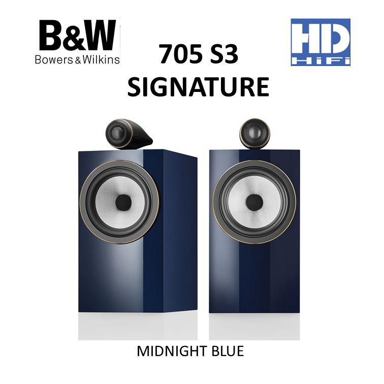 B&W Bowers & Wilkins 705 S3 SIGNATURE Bookshelf Speaker ราคา 178,900 บาท*ส่งฟรี