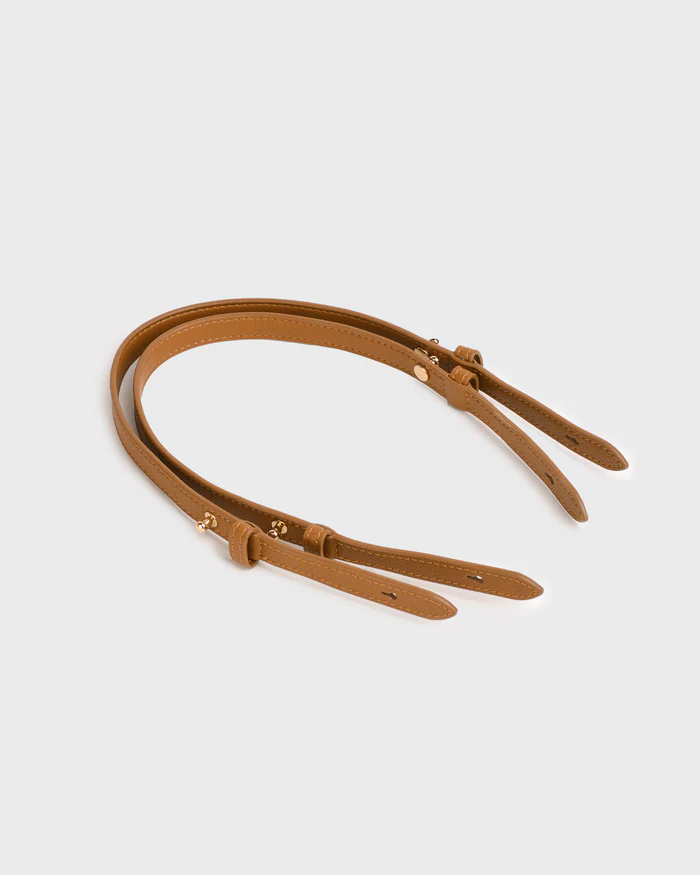 TOCCO TOSCANO | AIMEE DUAL SHORT STRAPS สายกระเป๋าสำหรับถือ รุ่น Aimee Work BIB สายสั้น หนังวีแกน ราคา 1,440 บาท*ส่งฟรี