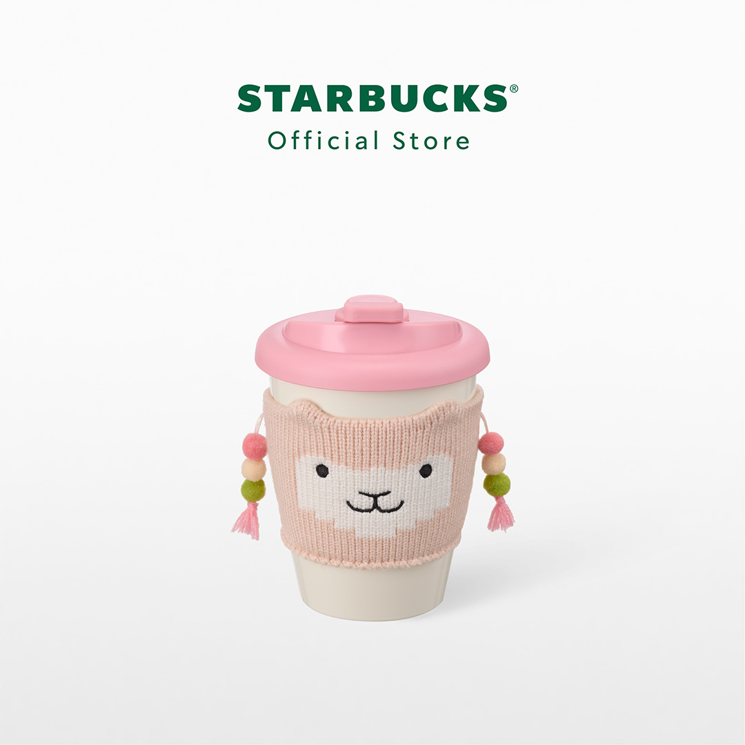 Starbucks Bohemian Fashionista Alpaca Sleeve Tumbler 11.5oz. ทัมเบลอร์สตาร์บัคส์พลาสติก ขนาด 11.5ออนซ์ A11153661 ราคา 440 บาท*ส่งฟรี