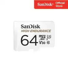 ภาพขนาดย่อสินค้าSandisk High Endurance microSDXC 64GB 5,000 hors (SDSQQNR_064G_GN6IA) ( เมมการ์ด เมมกล้อง )