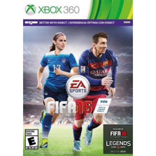 FIFA 16 xbox360 แผ่นเกมXbox360 แผ่นไรท์ เล่นได้กับเครื่องที่แปลงระบบแล้ว ราคา 120 บาท*ส่งฟรี