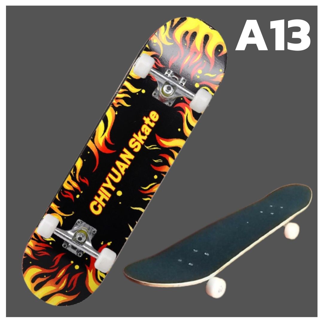 skateboard สำหรับเด็ก เเละ ผู้ใหญ่ แฟชั่นสเก็ตบอร์ด สเก็ตบอร์ด สำหรับผู้เริ่มเล่น รับน้ำหนักได้ 150Kgs สเก๊ตบอร์ด BY AT SHOPPING