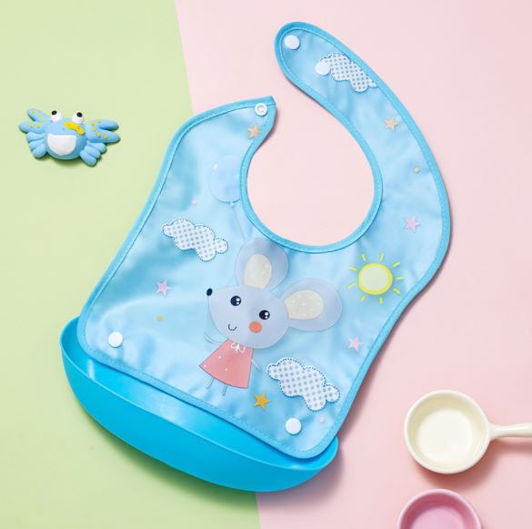 ⚡️ส่งด่วนๆ⚡️ผ้ากันเปื้อนเด็ก baby bibs silicone ผ้ากันเปื้อนเด็กกันน้ำ E0014 ผ้ากันเปื้อน ผ้ากันเปื้อนเด็กอ่อน