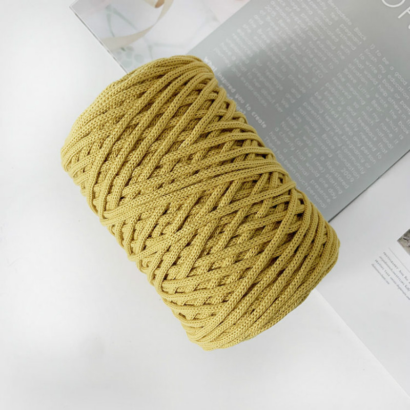 300g Hollow Knitted Crochet Yarns For DIY Handbag Purse Basket Chunky  trapillo Nylon Cord Polyester Thread Round Rope Line Woven