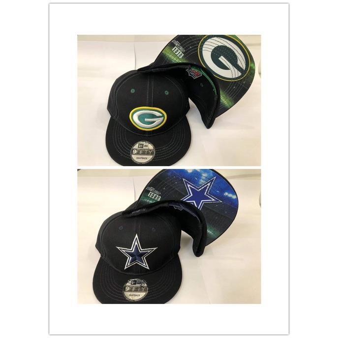 black leather dallas cowboys hat