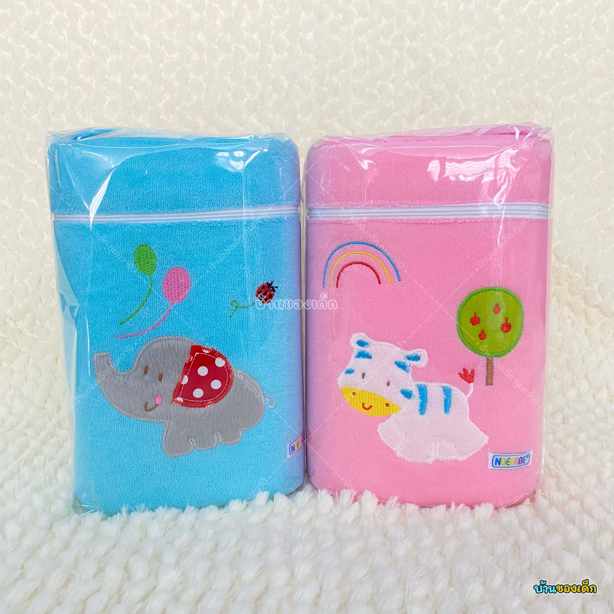 Nuebabe โฟมอุ่นนม กระเป๋าเก็บอุณภูมิ แบบช่องคู่ รุ่น 1312 ราคา 89 บาท*ส่งฟรี