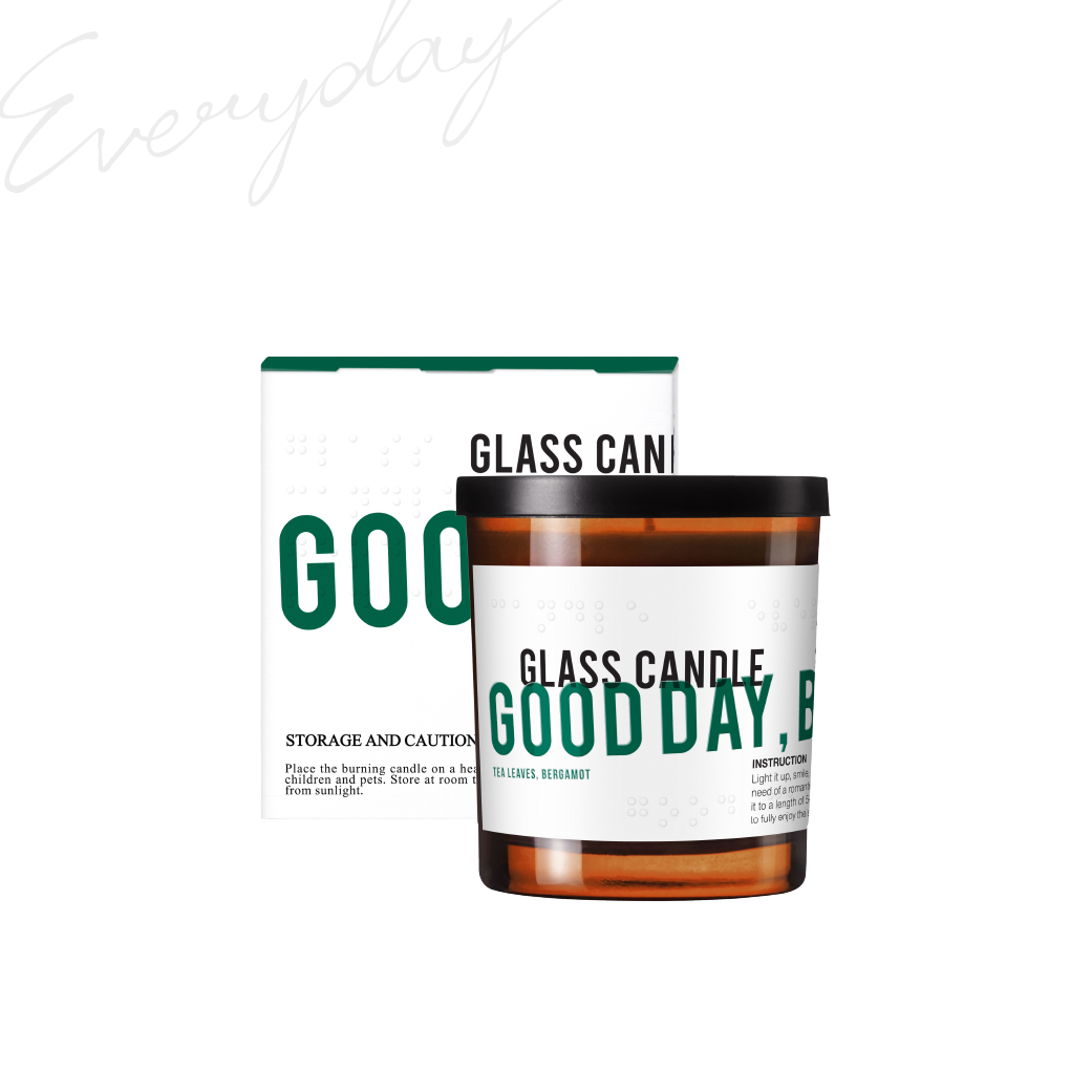 EVERYDAY & FRIENDS | Basic EVD. Glass Candle 190 g (Everyday Kmkm) | เทียนหอม บ้านหอม ห้องนั่งเล่น ปรับอากาศ ผ่อนคลาย ราคา 712 บาท*ส่งฟรี