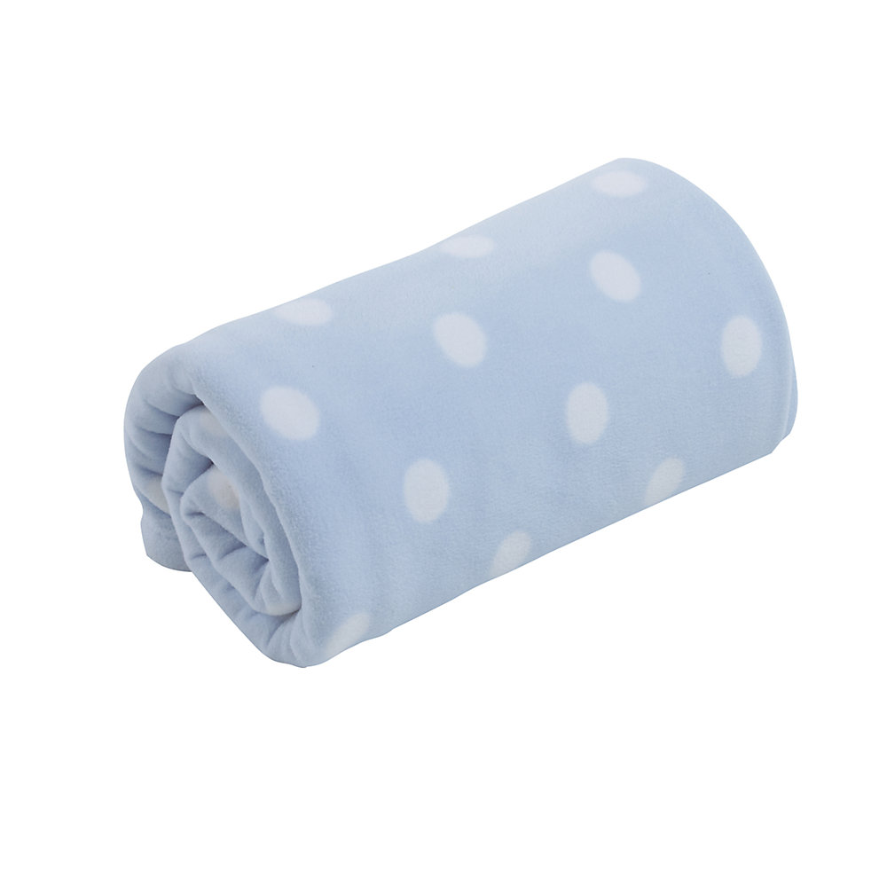 mothercare moses basket or crib fleece blanket - blue X3697 ราคา 650 บาท*ส่งฟรี