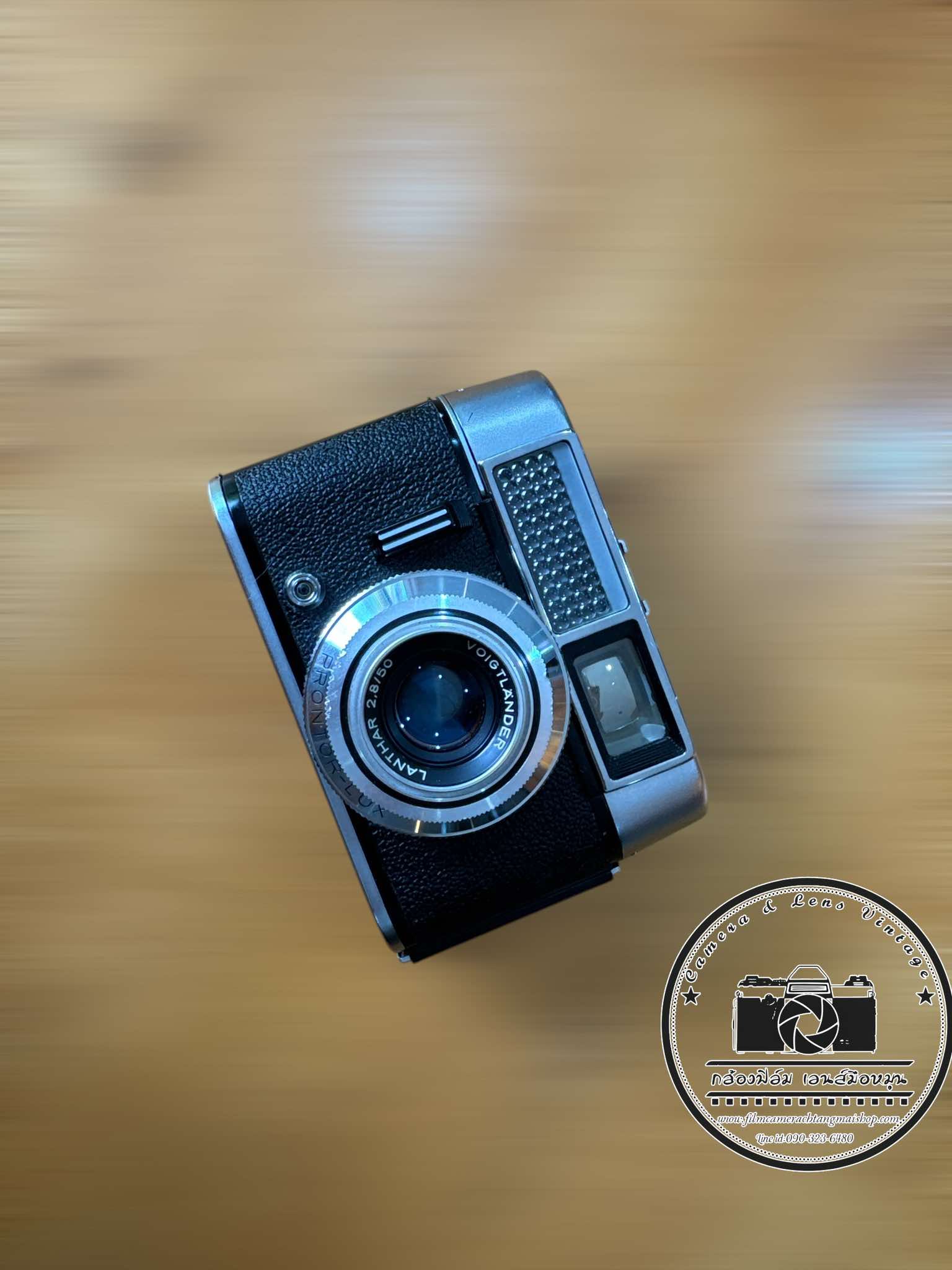 VOIGTLANDER VITO AUTOMATIC VOIGTLANDER LANTHAR 50MM.F2.8 ราคา 2,990 บาท*ส่งฟรี