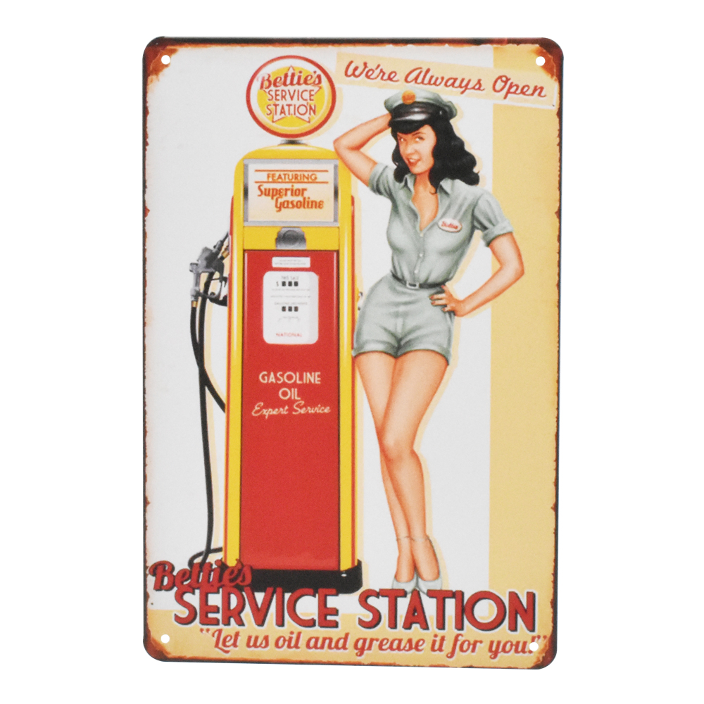 Signboard Service Station ราคา 185 บาท*ส่งฟรี