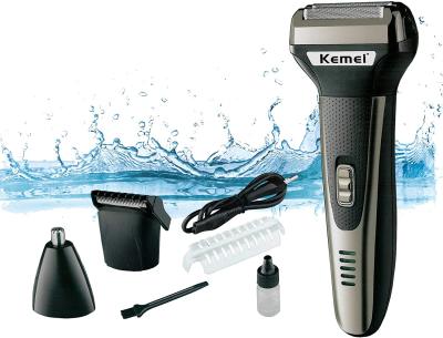 KEMEI KM-6776 แบตตาเลี่ยน ปัตตาเลี่ยนตัดผม เครื่องโกนหนวด เครา เครื่องตัดขนจมูก 3 in 1