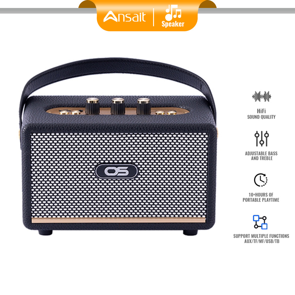 【รับประกัน 1 ปี】Oscrop ลำโพงบลูทูธ รุ่น OS-M20 Wireless speaker พร้อมสายหิ้ว ลําโพง bluetooth