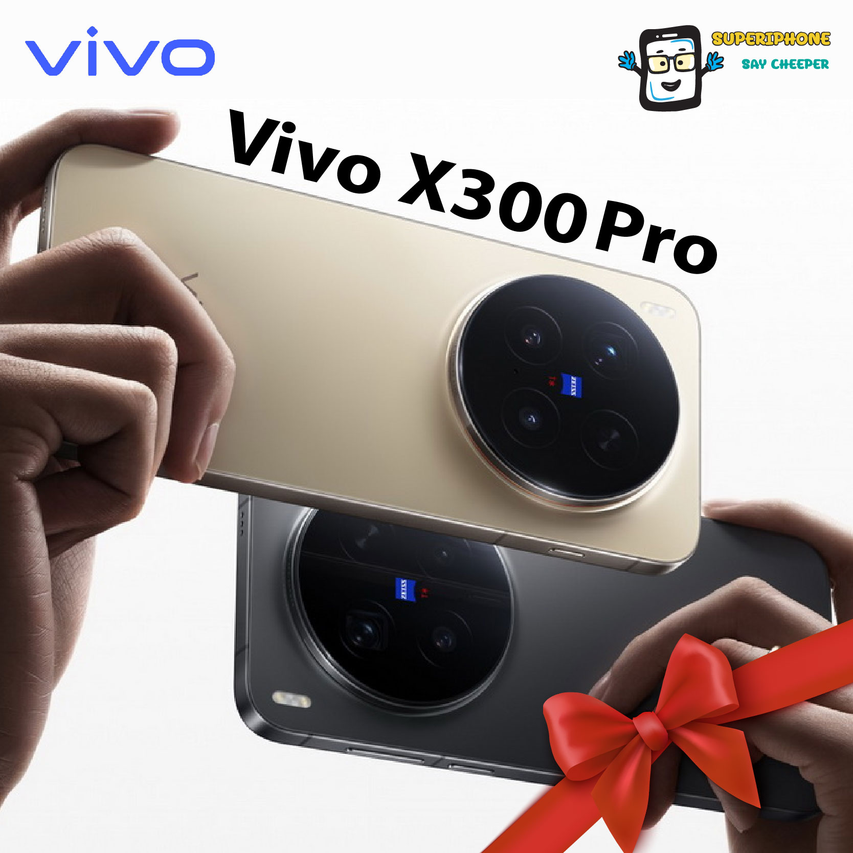 Vivo X300 Pro 5g Model (12/256Gb) Amoled 6.78 Inch L 90W Fast Charging L Rear Camera Zeiss (by Lazada Supertphone) ราคา 38,400 บาท*ส่งฟรี