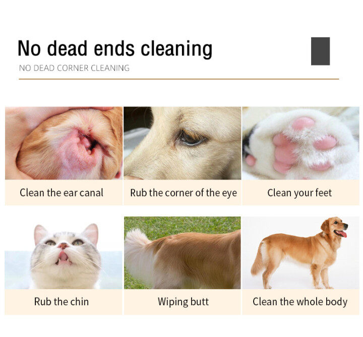ข้อมูลเพิ่มเติมของ [จัดส่งในพื้นที่] ZOEF ถุงมือสัตว์เลี้ยงแบบใช้แล้วทิ้ง, ถุงมือทำความสะอาดระงับกลิ่นกายสำหรับแมวและสุนัข, ถุงมือทำความสะอาดฆ่าเชื้อ (a glove)  LI0291