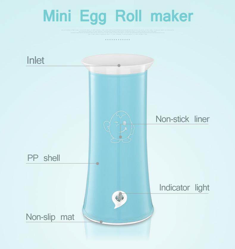 เกี่ยวกับ เครื่องทำไข่ม้วน เครื่องม้วนไข่ 220w เตาไข่ม้วน ที่ทำไข่ม้วน Egg Roll Maker ทำความร้อนได้เร็ว ประหยัดไฟ ทำเองได้ง่าย Soonbuy