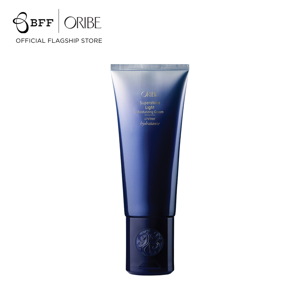 Oribe - Supershine Light Moisturizing Cream 150 ml. (ครีมบำรุงผม, ครีมนวดผมไม่ต้องล้างออก, ผมเส้นเล็ก, ลดผมชี้ฟู,ผมเงางาม) ราคา 2,150 บาท*ส่งฟรี