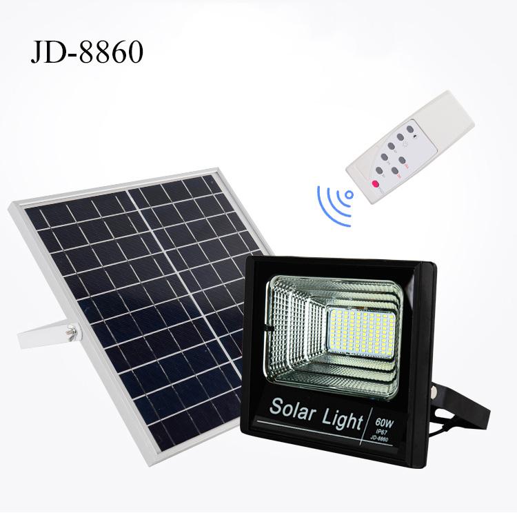 Solar Light 10W/ 25W/ 40W/ 60W สปอร์ตไลท์ แท้จาก แสงขาว Floodlight ฟลัดไลท์ Spot Light Solar cell 40 วัตต์ แผงโซล่าร์ รีโมท