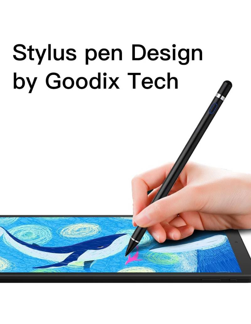 ภาพประกอบคำอธิบาย Stylus Pen ปากกาจิ้มแท็ปเล็ตได้ทุกรุ่น สามารถใช้กับโทรศัพท์รองรับ สามารถชาร์จผ่าน USB มีแบตเตอรี่ในตัว X Neo iplay 20s 40 M40 P20HD i9 i10 Y11 Y13 M8 V7 Gpad