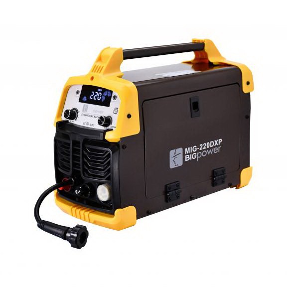 BIGPOWER ตู้เชื่อมco2 ตู้เชื่อมcoทู model MIG-220DXP ตู้เชื่อมไฟฟ้า เครื่องเชื่อมไฟฟ้าระบบอินเวอร์เตอร์ 3 ระบบ ราคา 8,600 บาท*ส่งฟรี