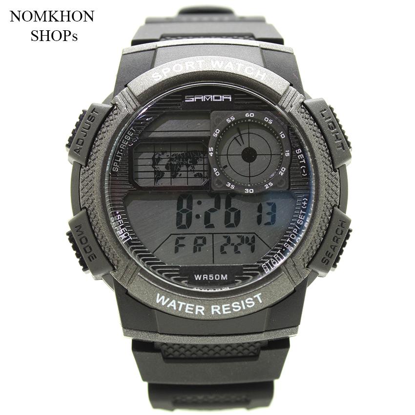 SANDA นาฬิกาข้อมือผู้หญิงและผู้ชายและเด็กสไตล์สปอร์ต(SPORT) สายยาง ระบบ Digital : SDB-004 ราคา 1,290 บาท*ส่งฟรี