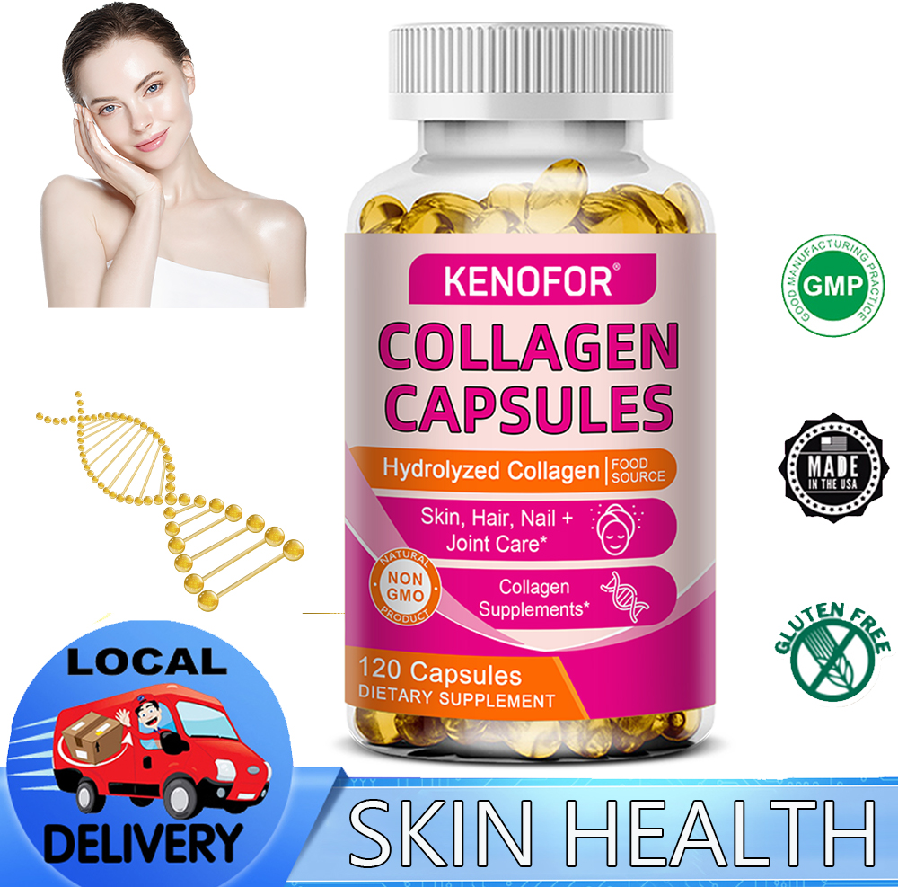 Vitamin C and Biotin with Hydrolyzed Collagen supports skin health, anti-aging, and immune system health for men and women. ราคา 132 บาท*ส่งฟรี