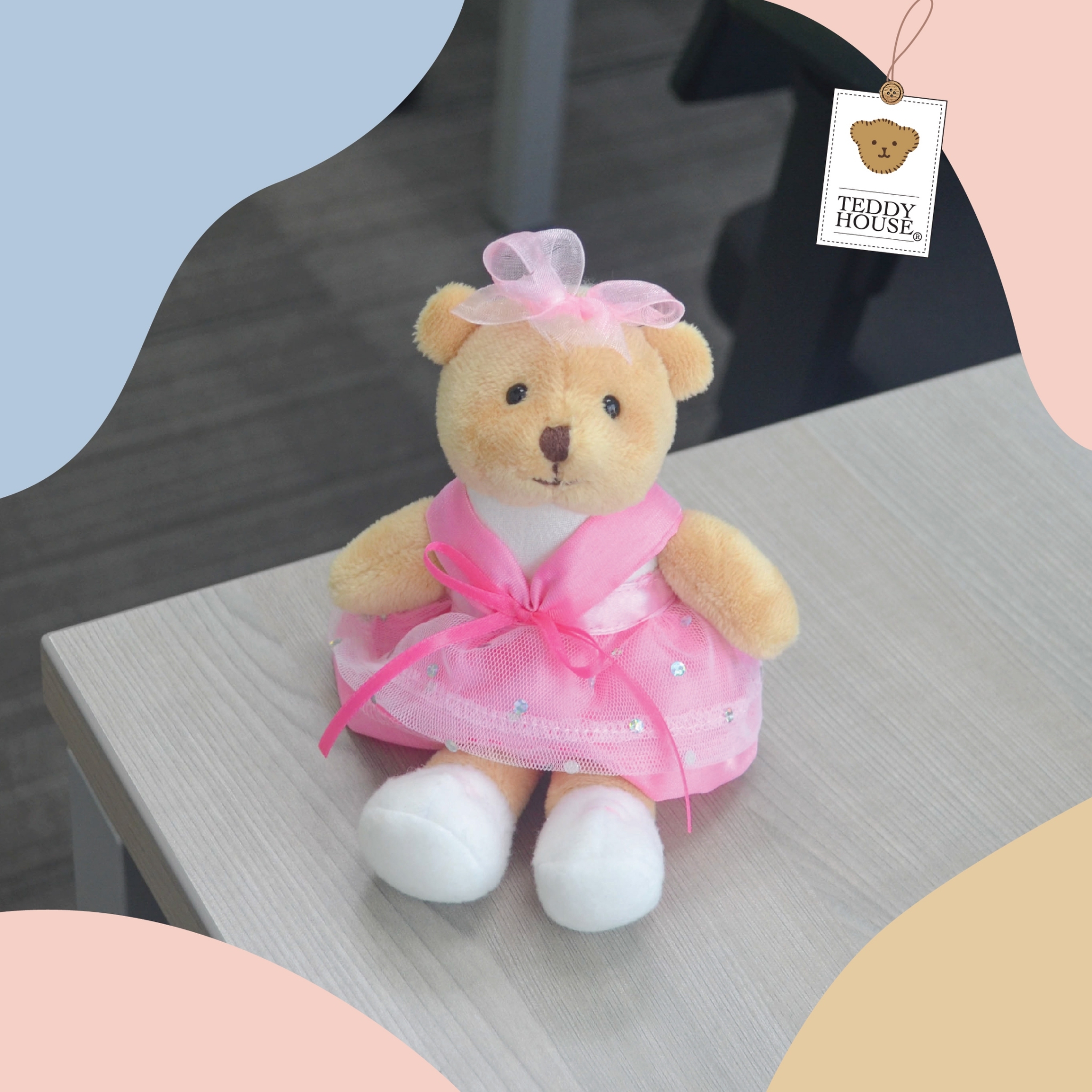 BuBu Bear :พวงกุญแจหมี ขนาด 6"