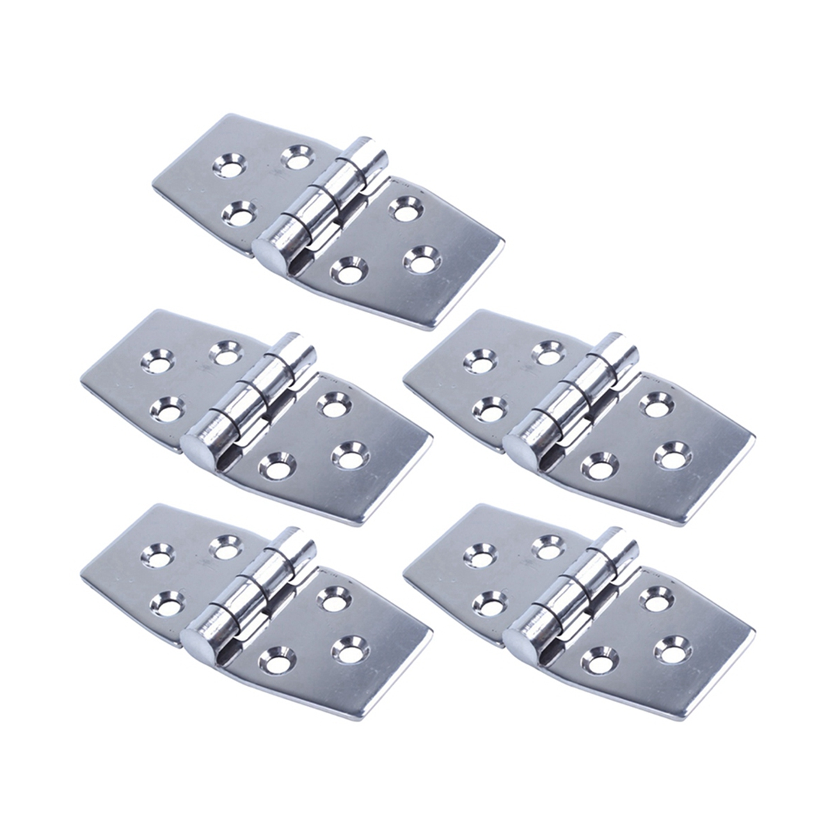 5 Piece Marine Stainless Steel Hinge Boat Hinge Chain Boat Hatch