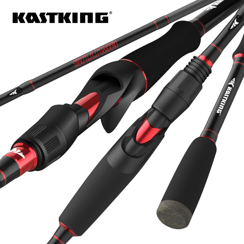 KastKing Max Steel Rod Carbon Spinning Casting Fishing Rod with