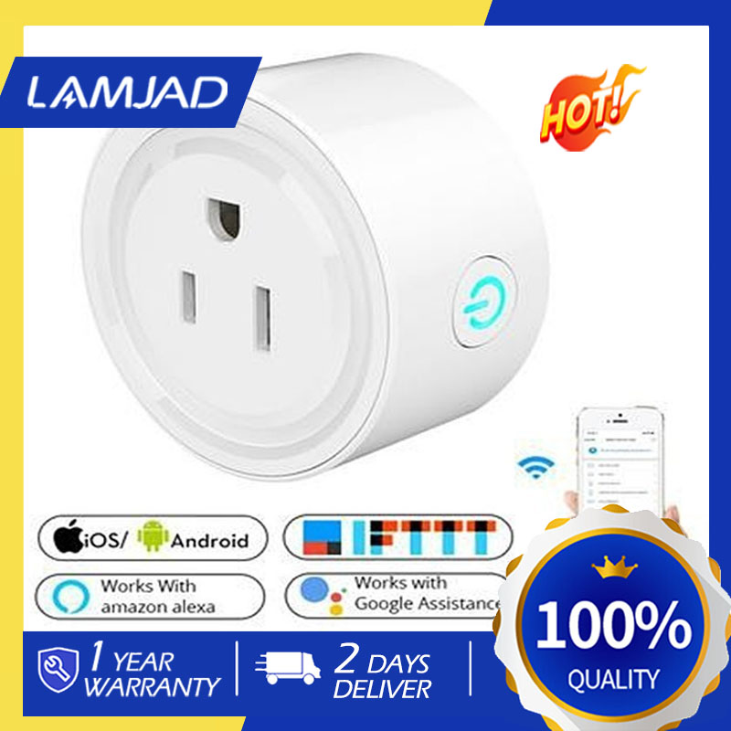 16A Tuya Smart Plug Universal Wifi Plug Smart Plug Can Be Controlled by Voice through Google Home. Smart Plug. ราคา 219 บาท*ส่งฟรี