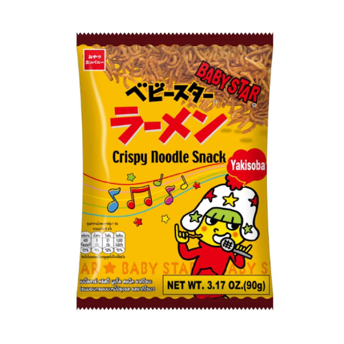 Baby Star Noodle Yakisoba 90g ราคา 59 บาท*ส่งฟรี