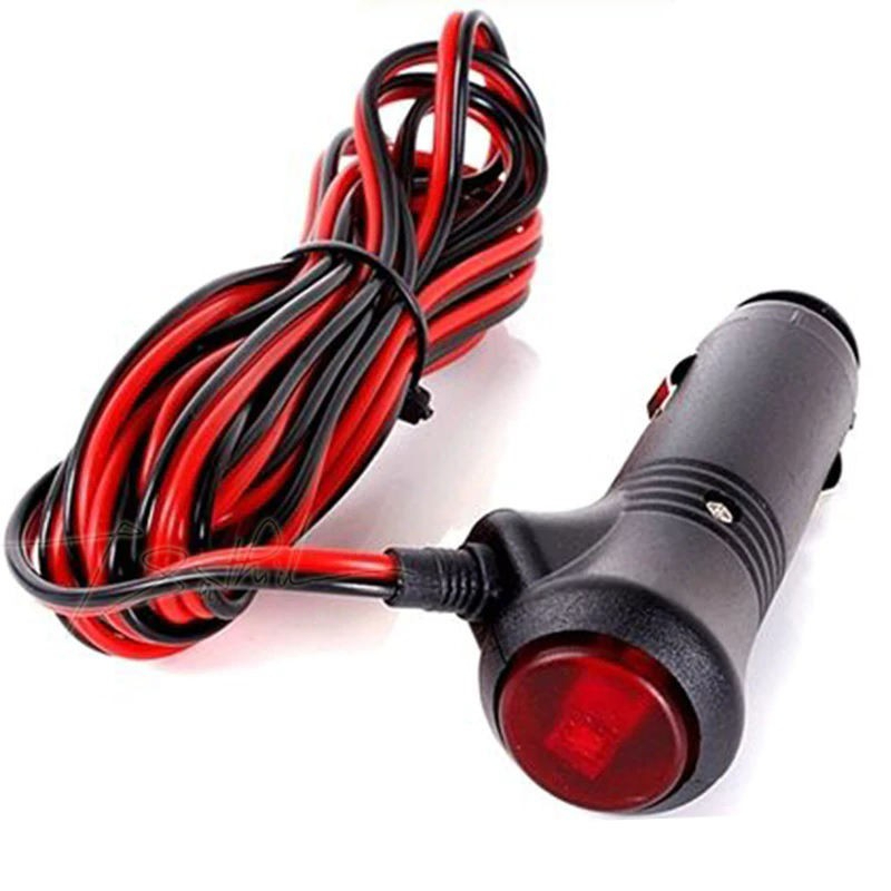 GPSDD ปลั๊กจุดบุห รีตัวผู้ สายไฟยาว 3 เมตร มีสวิตซ์ ปิด เปิด ราคา 169 บาท*ส่งฟรี